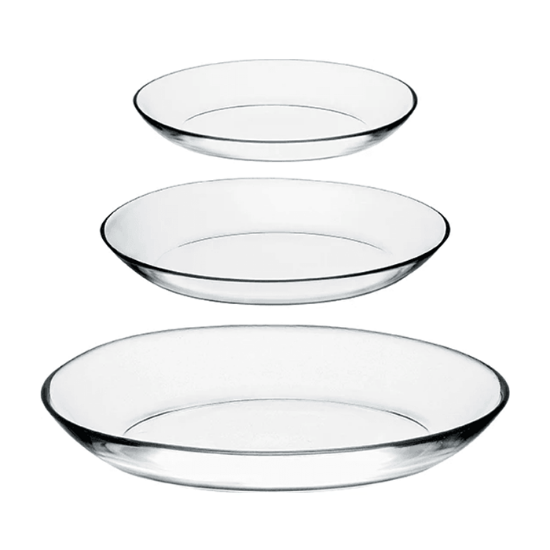 Pasabahce Invitation Oval Serving Set - 3 pieces