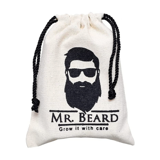 Mr.Beard Linen Travel Pouch