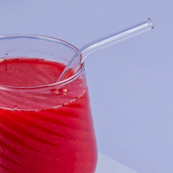 Curved Glass Straws