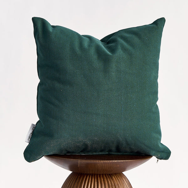 "Viridian Green" - 40x40 Cotton Cushion