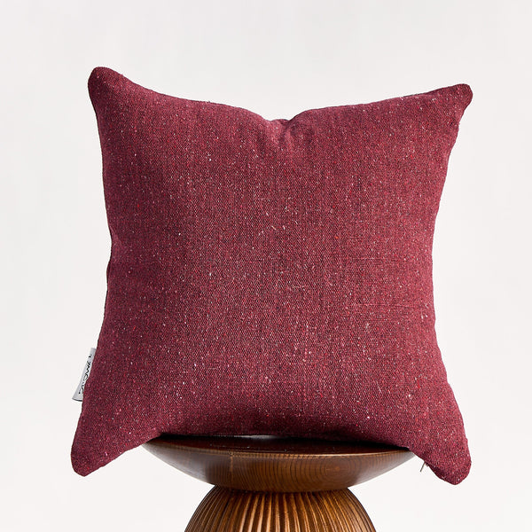 "Burgundy" - 40x40 Cotton Cushion