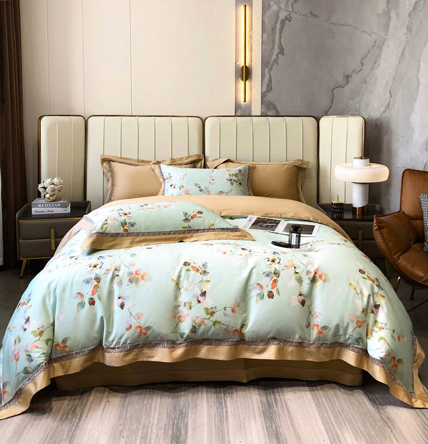 Vögel Bed Suit - Gold