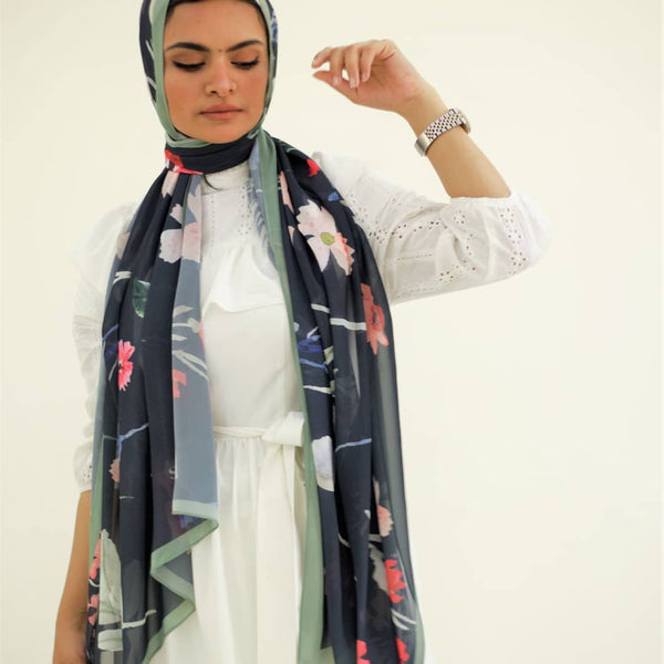 Chiffon scarf Paradise