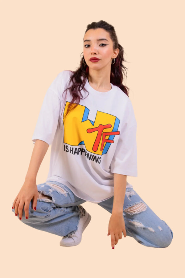 WTF OVERSIZED TEE