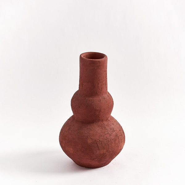 "Triple Ring" - Pottery Vase