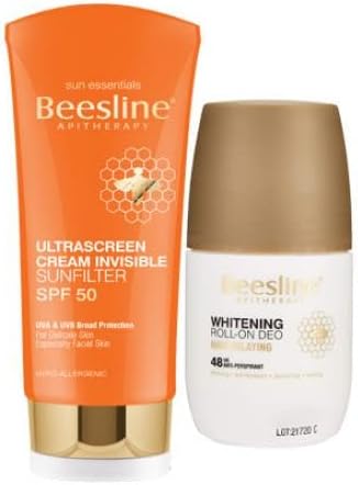 BeeslineUltrascreen Cream Invisible Sunfilter - 60ml + Free Roll-On Arabian Oud - 50ml