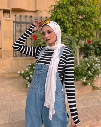 Ivory Premium jersey Hijab