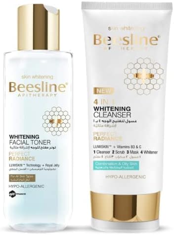 Beesline whitening Facial Cleanser 4*1 150 ml + Toner