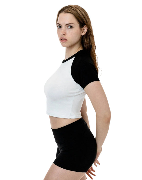 PLAIN CROPPED TEE