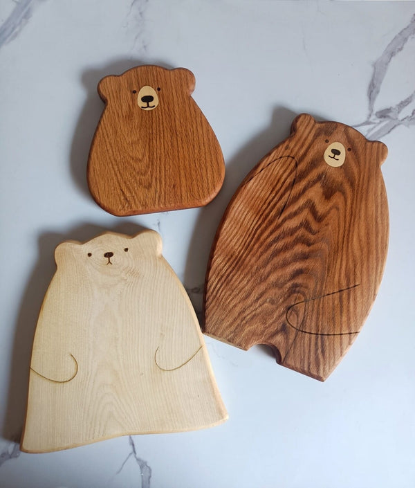 Bears Set Cutting Board