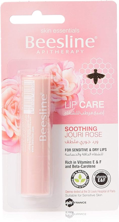 Beesline lip care soothing jouri rose