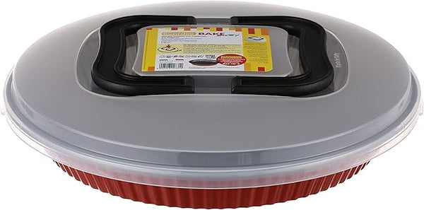 Guardini Flan tin with carrying lid 28 cm