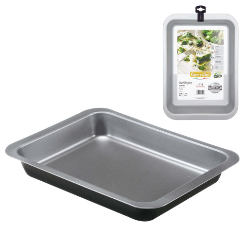 Guardini Silver Elegance Bake & Roast Pan 24x32cm