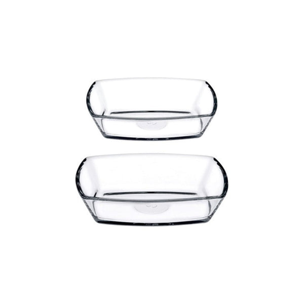 Pasabahce Tokio Rectangular Plates Set - 2 Pieces