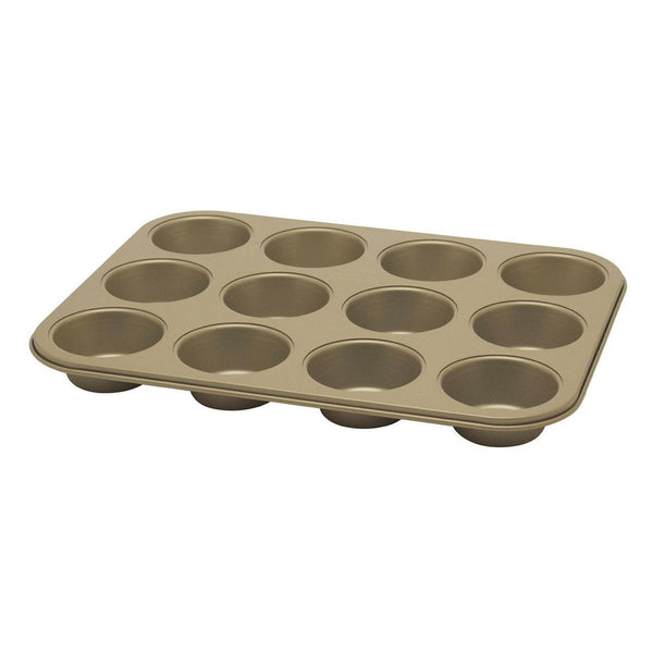 Guardini Elegance 12 Muffins Tray Gold