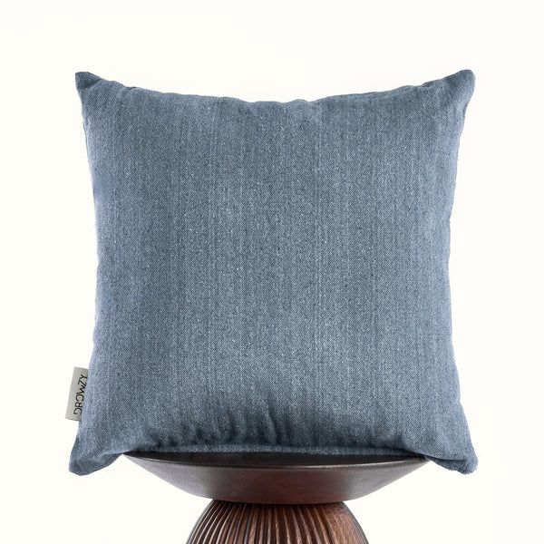 "Denim Blue" - 40x40 Cotton Cushion