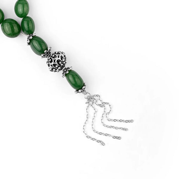 Harmonic Green Jade Tasbih