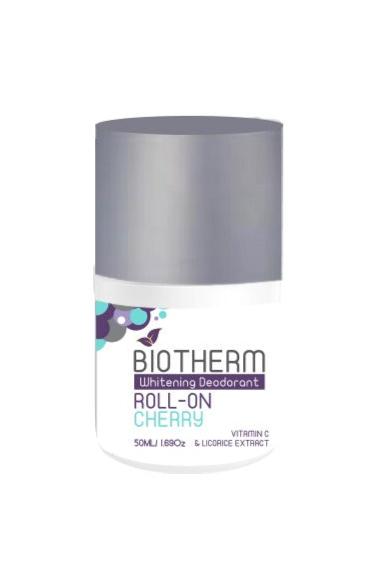 Biotherm whitening deodorant Roll on cherry