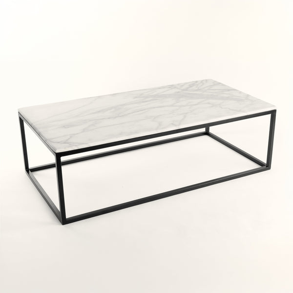 "Hollow Rec" - Marble Top Table