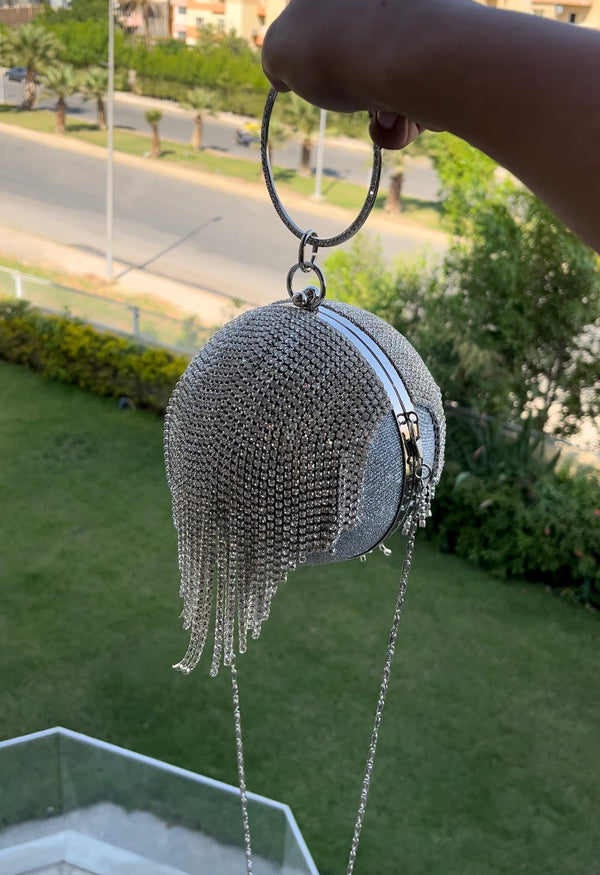 Silver Ball Bag