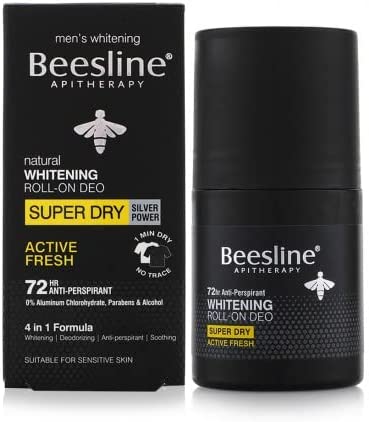 Beesline Active Fresh Whitening Deodorant For Men Roll-On 50 Ml