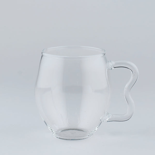 "Go-Sips" - Glass Ear Handle Cup