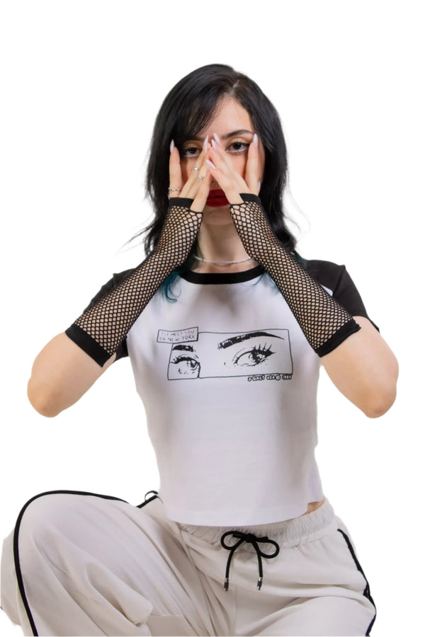 Meet You In New York Crop Top