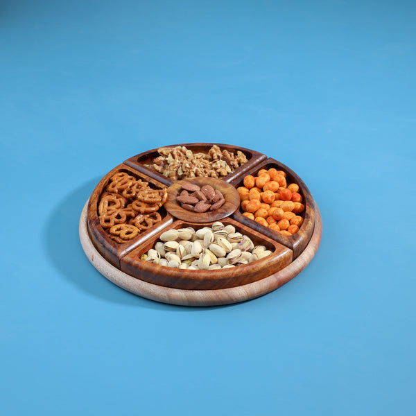 Geometrical Nuts Platter