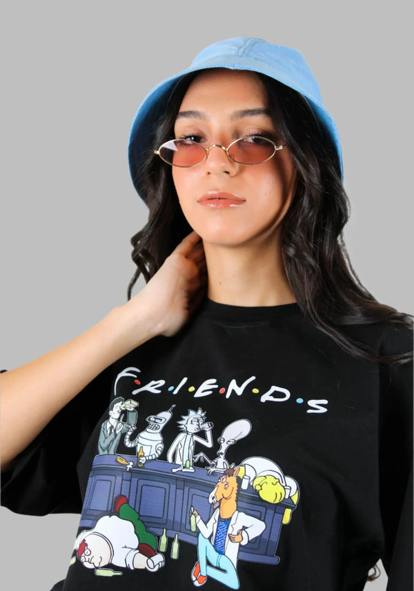 F.R.I.E.N.D.S OVERSIZED TEE