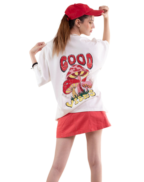 GOOD VIBES OVERSIZED TEE