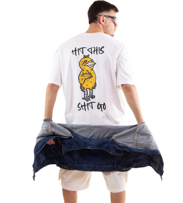 hit this shit go oversized tee