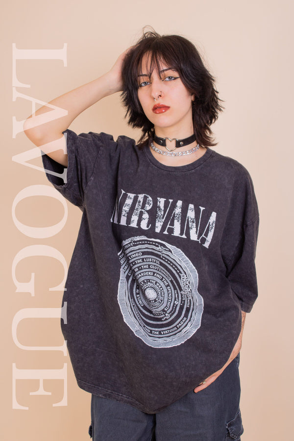 NIRVANA CIRCLES OF HELL AW TEE