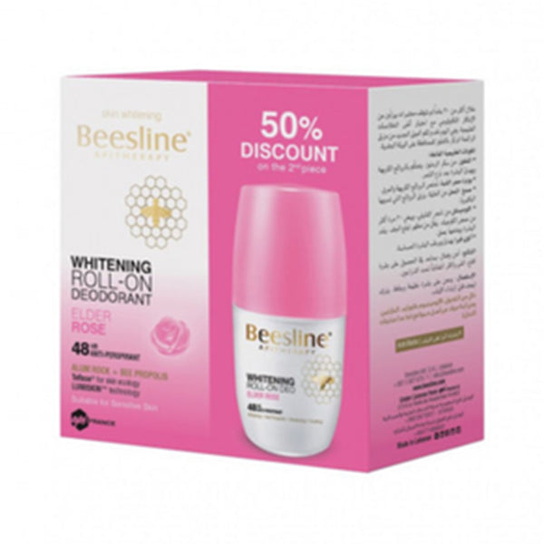 Beesline Whitening Deodorant Elder Rose Roll On 50 Ml (1+1)