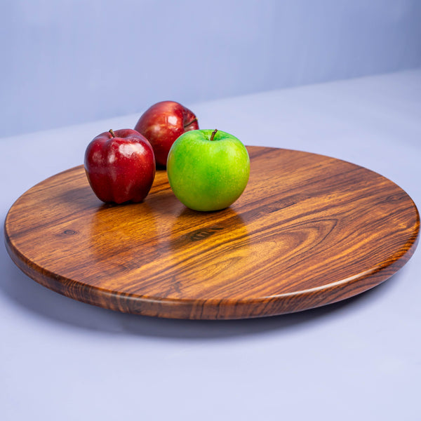 Rotating Wooden Lazy Susan