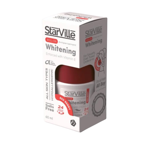 Starville whitening roll on redberry 60 ml