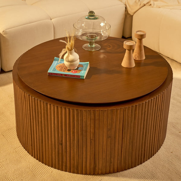 "Store" Wooden Top - Coffee Table