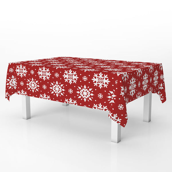 Table Cover The Ikat Snowflake