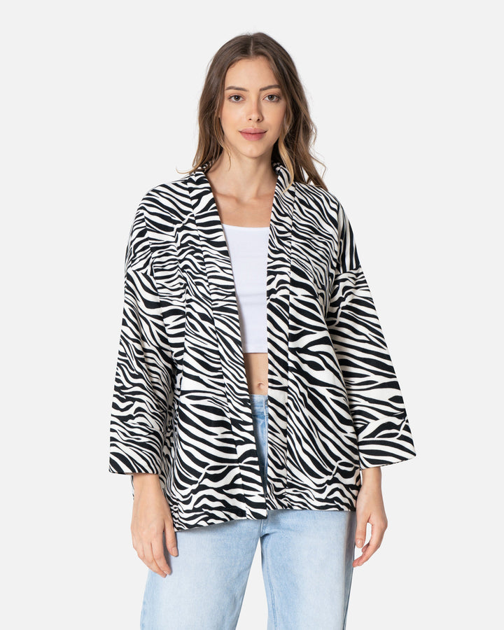 All Zebra - Cardigan Oversized Cardigan TheMakeovr 