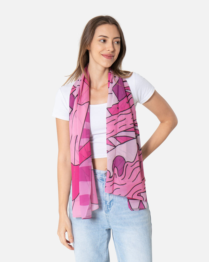 Blush - Scarf x Cover Up Cover Up TheMakeovr 