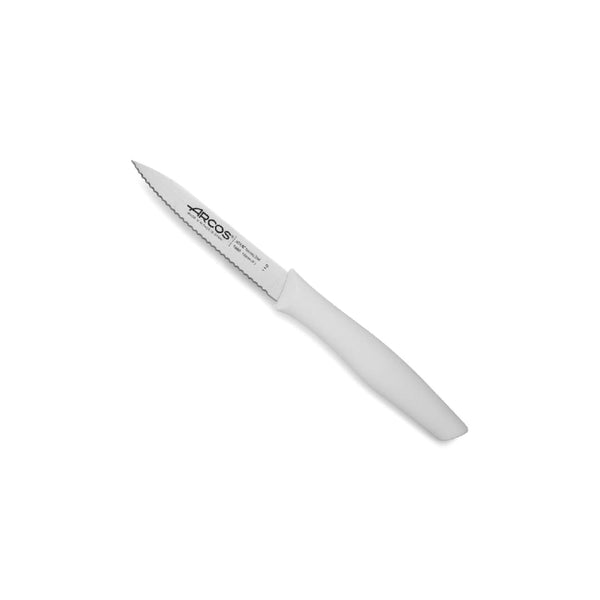 Arcos Nova Serrated Peeling Knife - White, 21.1cm