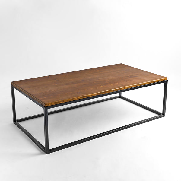 "Hollow Rec" - Wooden Top Table